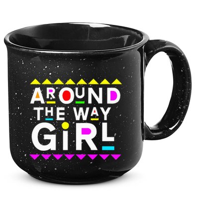 90s Retro Streetwear Fashion 15oz Campfire Ceramic Mug