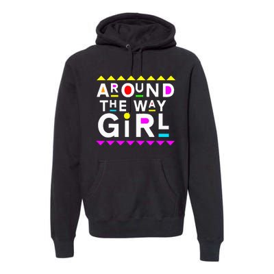 90s Retro Streetwear Fashion Premium Hoodie