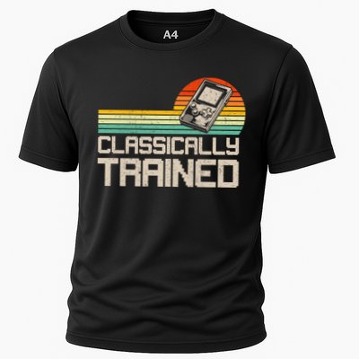 90' Retro Sunset Classically Trained Gaming Design, Game Lover Gift For Men Boys Performance Shirt
