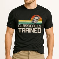 90' Retro Sunset Classically Trained Gaming Design, Game Lover Gift For Men Boys Cooling Performance Crew T-Shirt