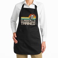 90' Retro Sunset Classically Trained Gaming Design, Game Lover Gift For Men Boys Apron