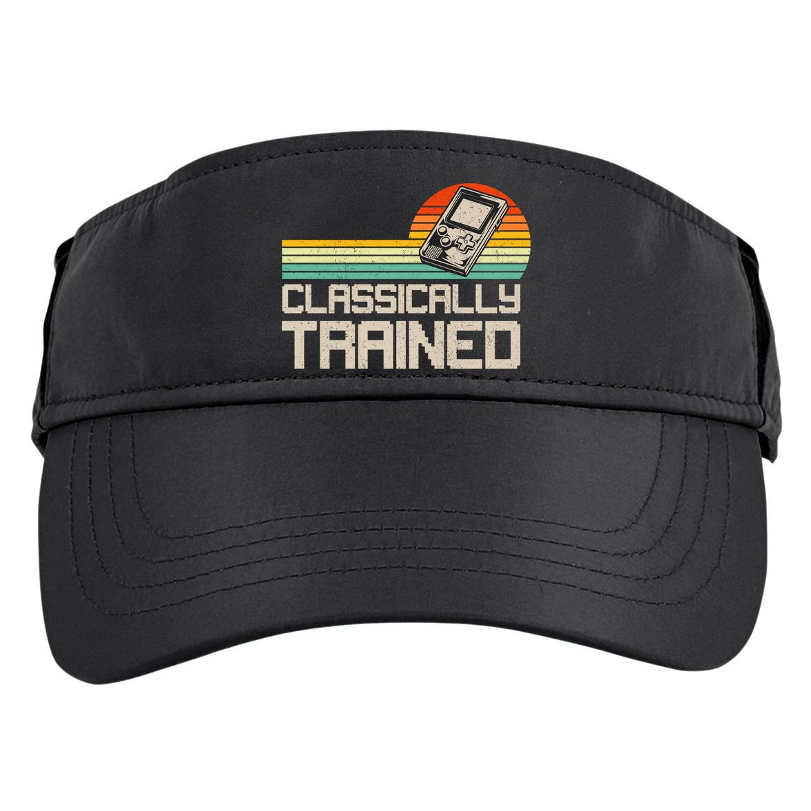 90' Retro Sunset Classically Trained Gaming Design, Game Lover Gift For Men Boys Adult Drive Performance Visor