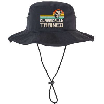 90' Retro Sunset Classically Trained Gaming Design, Game Lover Gift For Men Boys Bucket Hat