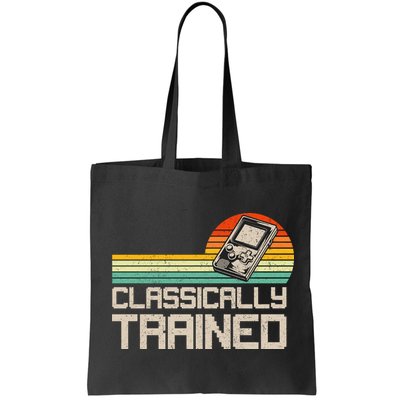 90' Retro Sunset Classically Trained Gaming Design, Game Lover Gift For Men Boys Bag
