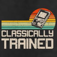 90' Retro Sunset Classically Trained Gaming Design, Game Lover Gift For Men Boys Golf Towel