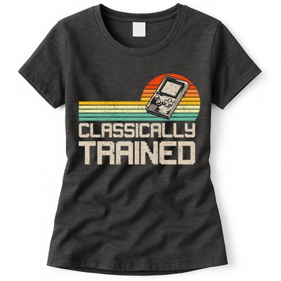 90' Retro Sunset Classically Trained Gaming Design, Game Lover Gift For Men Boys Womens T-Shirt