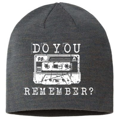 90 Retro Vintage Nostalgia Retro Tape Sustainable Beanie