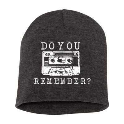 90 Retro Vintage Nostalgia Retro Tape Short Acrylic Beanie