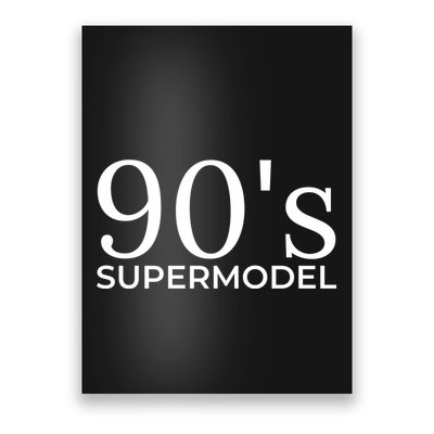 90s Supermodel Poster