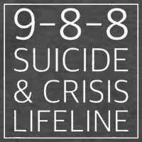 988 Suicide Awareness Crisis Lifeline 988 Vector Backpack