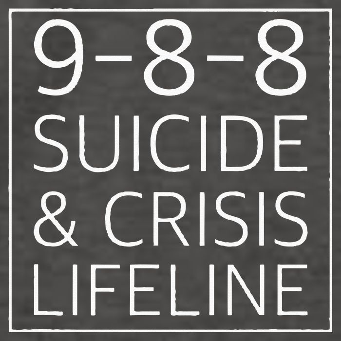 988 Suicide Awareness Crisis Lifeline 988 Vector Backpack