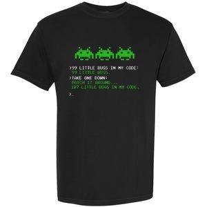 99 Small Bugs In Code Software Engineer Programmer Garment-Dyed Heavyweight T-Shirt