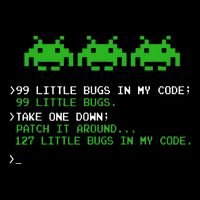 99 Small Bugs In Code Software Engineer Programmer Long Sleeve Shirt