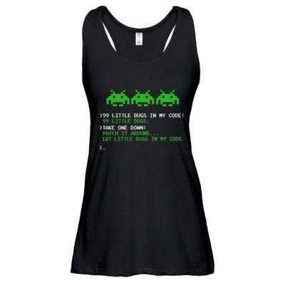99 Small Bugs In Code Software Engineer Programmer Ladies Essential Flowy Tank