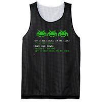 99 Small Bugs In Code Software Engineer Programmer Mesh Reversible Basketball Jersey Tank