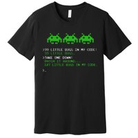 99 Small Bugs In Code Software Engineer Programmer Premium T-Shirt