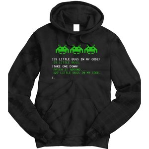 99 Small Bugs In Code Software Engineer Programmer Tie Dye Hoodie