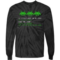 99 Small Bugs In Code Software Engineer Programmer Tie-Dye Long Sleeve Shirt