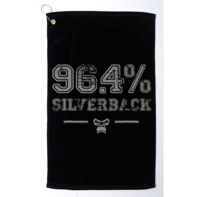 96.4 Silverback Gorilla gym apparel body building gym Platinum Collection Golf Towel