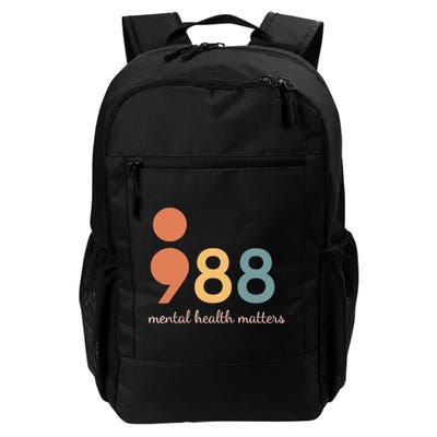 988 Semicolontal Health Matters Suicide Prevention Backpack