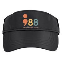 988 Semicolontal Health Matters Suicide Prevention Adult Drive Performance Visor