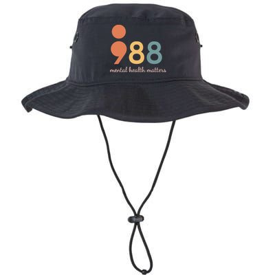 988 Semicolontal Health Matters Suicide Prevention Bucket Hat