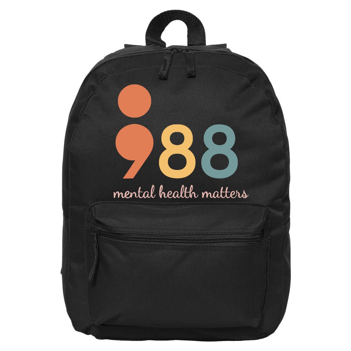988 Semicolontal Health Matters Suicide Prevention 16 in Basic Backpack