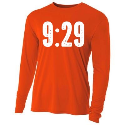 9:29 Social Justice Tribute Gift Cooling Performance Long Sleeve Crew