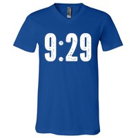 9:29 Social Justice Tribute Gift V-Neck T-Shirt