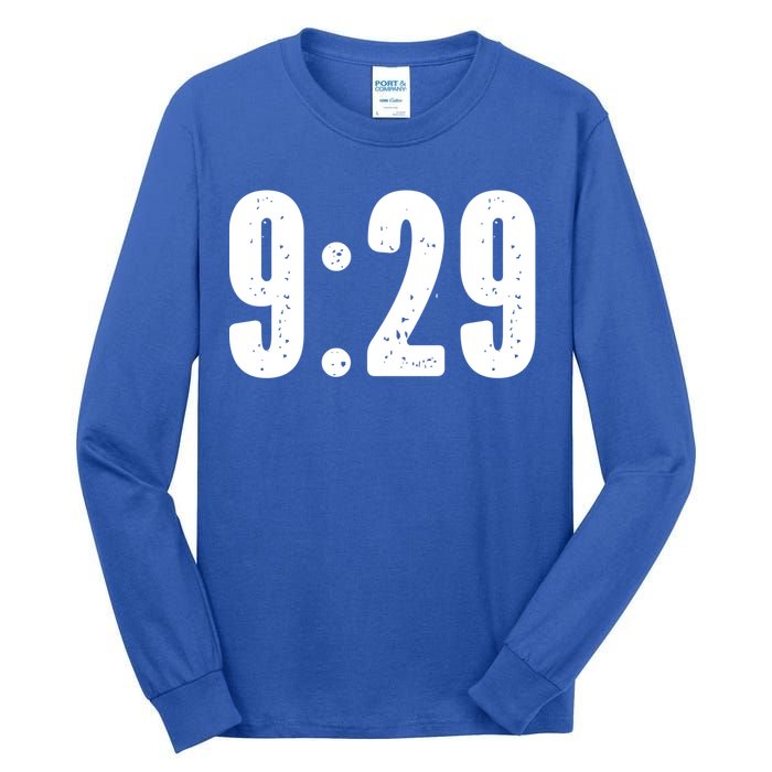 9:29 Social Justice Tribute Gift Tall Long Sleeve T-Shirt