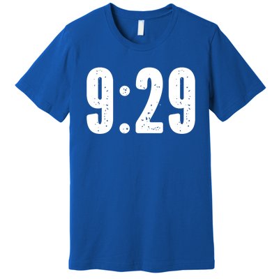 9:29 Social Justice Tribute Gift Premium T-Shirt