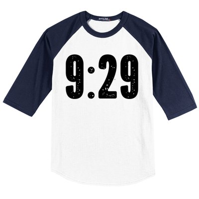 9:29 Social Justice Tribute Gift Baseball Sleeve Shirt