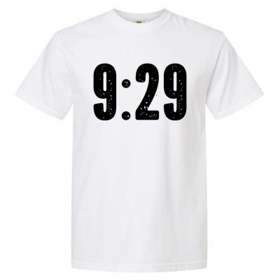 9:29 Social Justice Tribute Gift Garment-Dyed Heavyweight T-Shirt