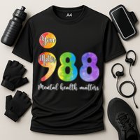 988 Semicolon Mental Health Matters You Matter Cooling Performance Crew T-Shirt