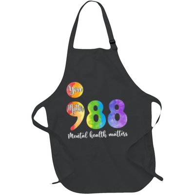 988 Semicolon Mental Health Matters You Matter Apron