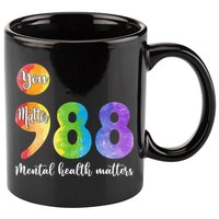 988 Semicolon Mental Health Matters You Matter 11oz C Handle Ceramic Mug