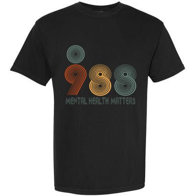 988 Semicolon Mental Health Matters Garment-Dyed Heavyweight T-Shirt