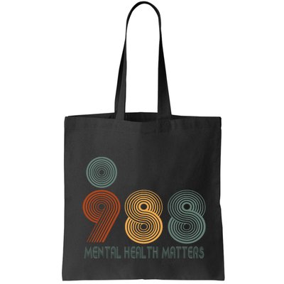 988 Semicolon Mental Health Matters Bag