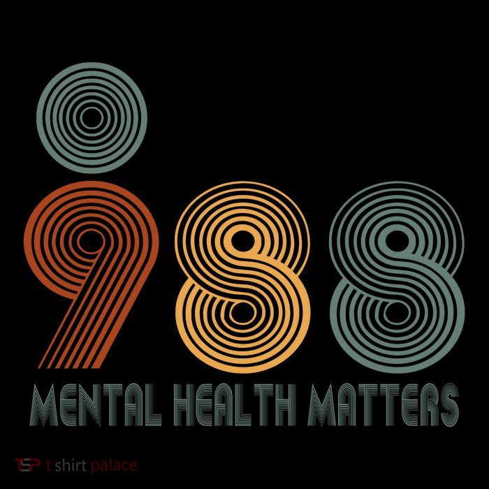 988 Semicolon Mental Health Matters Premium T-Shirt