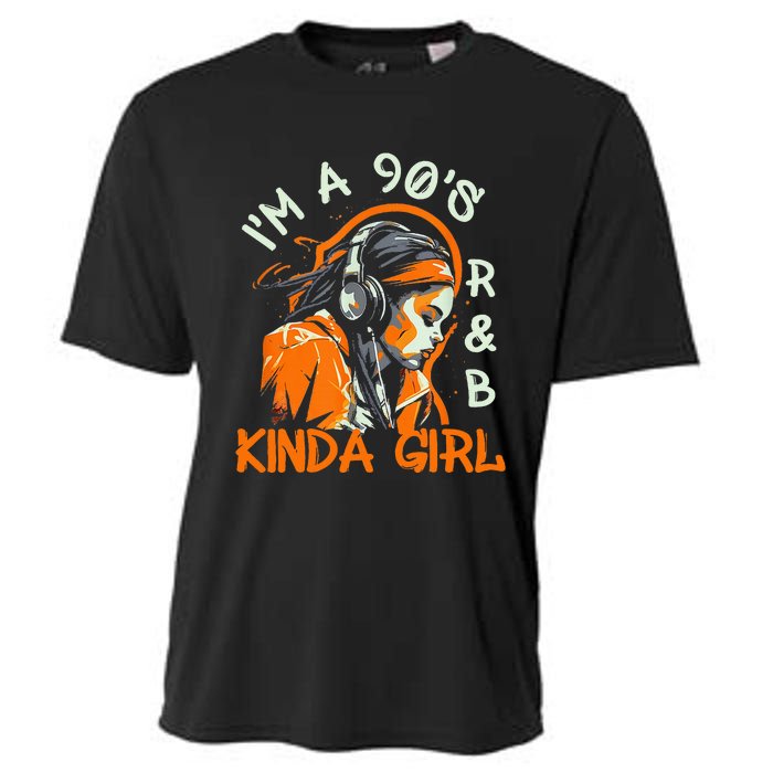 90s Soul Music IM A 90S R&B Kinda Girl Rnb Hip Hop Music Cooling Performance Crew T-Shirt