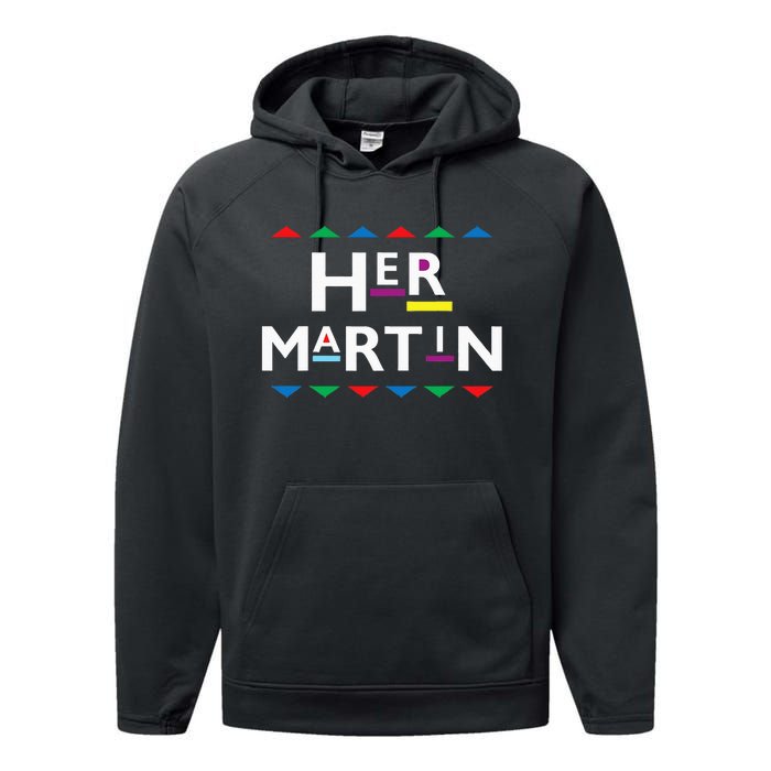 90s Sitcom Nostalgia Her Martin Couples Matching Outfit Performance Fleece Hoodie