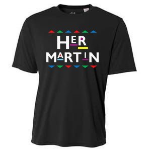 90s Sitcom Nostalgia Her Martin Couples Matching Outfit Cooling Performance Crew T-Shirt