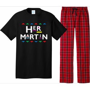 90s Sitcom Nostalgia Her Martin Couples Matching Outfit Pajama Set