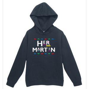 90s Sitcom Nostalgia Her Martin Couples Matching Outfit Urban Pullover Hoodie