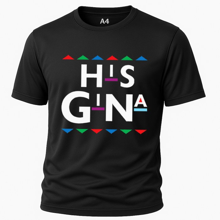 90s Sitcom Nostalgia His Gina Couples Matching Gift Outfit Cooling Performance Crew T-Shirt