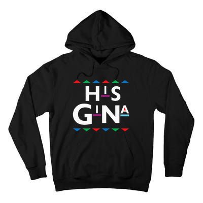 90s Sitcom Nostalgia His Gina Couples Matching Gift Outfit Tall Hoodie