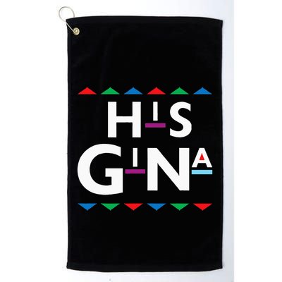 90s Sitcom Nostalgia His Gina Couples Matching Gift Outfit Golf Towel