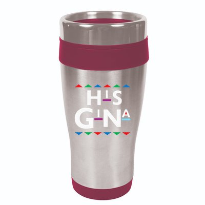 90s Sitcom Nostalgia His Gina Couples Matching Gift Outfit 16oz Travel Tumbler