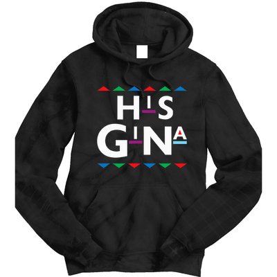 90s Sitcom Nostalgia His Gina Couples Matching Gift Outfit Tie Dye Hoodie