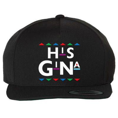 90s Sitcom Nostalgia His Gina Couples Matching Gift Outfit Wool Snapback Cap